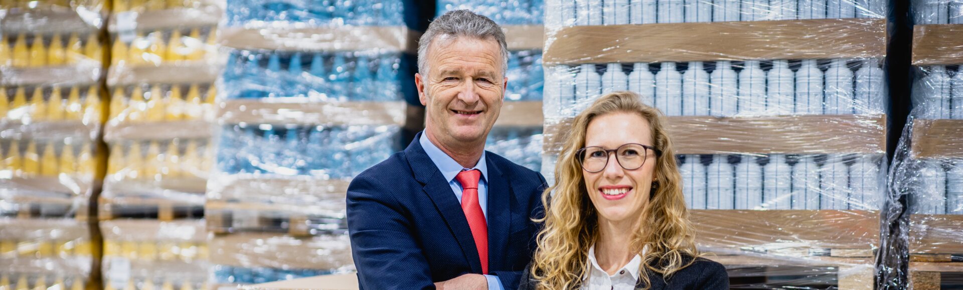 Gründer Michael Zehe mit Geschäftsführerin Alexandra Kohlmann